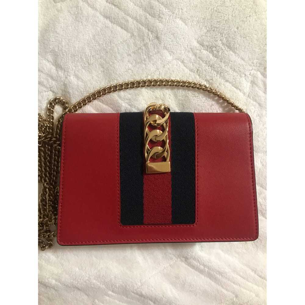 Gucci Sylvie leather clutch bag - image 6