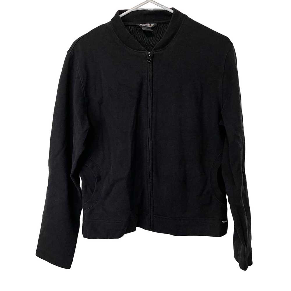 Woolrich Woolen Mills Woolrich Black Sweatshirt M… - image 1