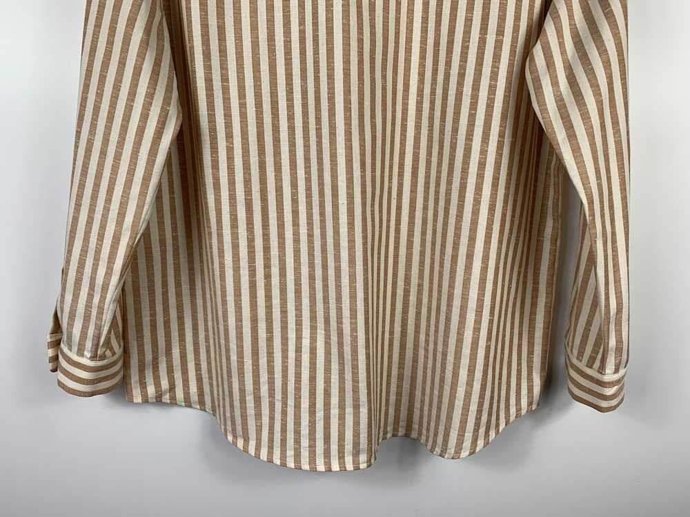 Sezane Sezane Max Oversize Button Up Shirt Stripe… - image 6