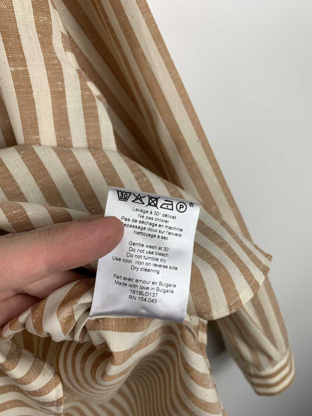 Sezane Sezane Max Oversize Button Up Shirt Stripe… - image 9