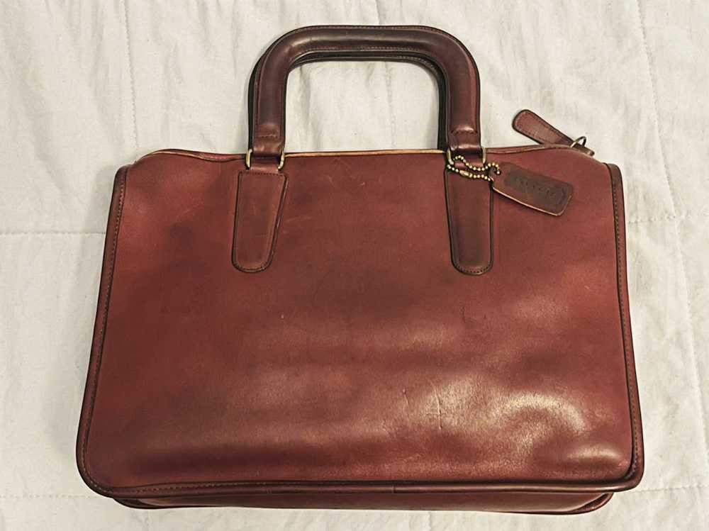 Coach Vintage 1970s coach bag briefcase Bonnie ca… - image 1