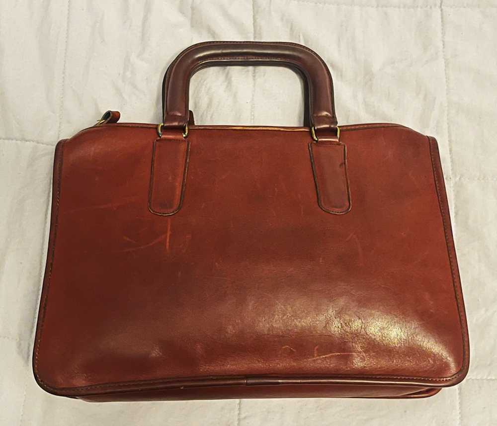 Coach Vintage 1970s coach bag briefcase Bonnie ca… - image 2