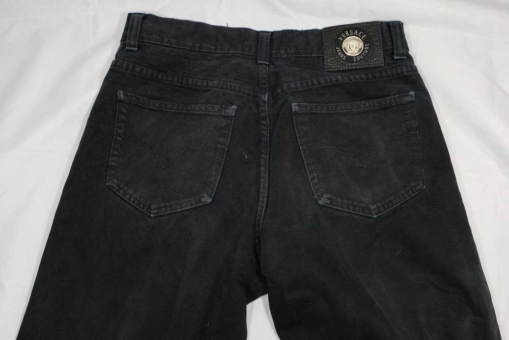 Versace Jeans Couture VJC Black Baggy Mom Jeans - image 4