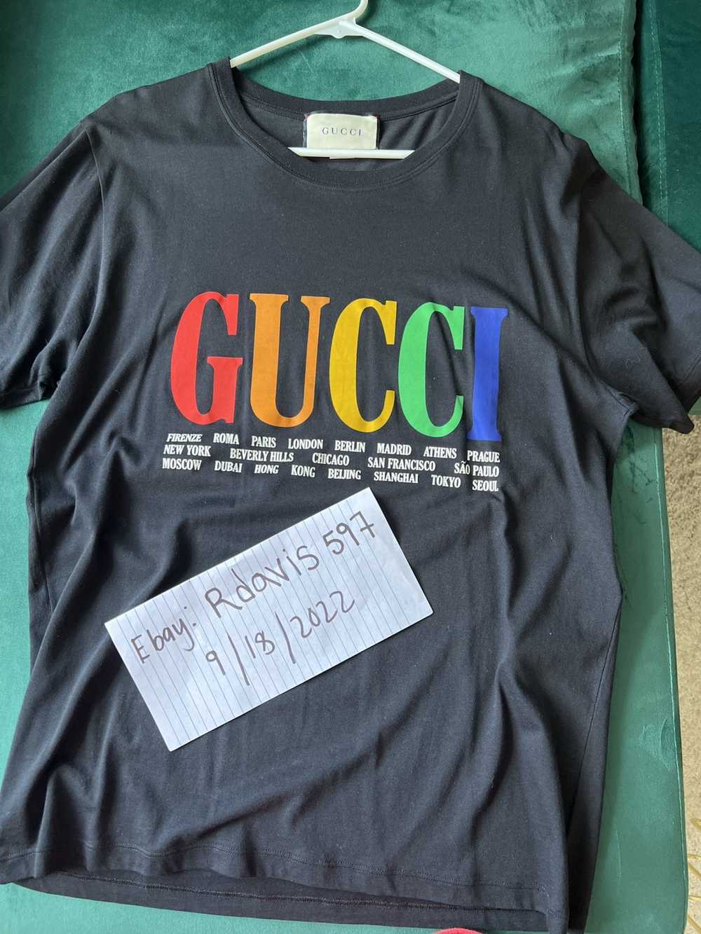 Gucci Gucci multi color t shirt - image 10