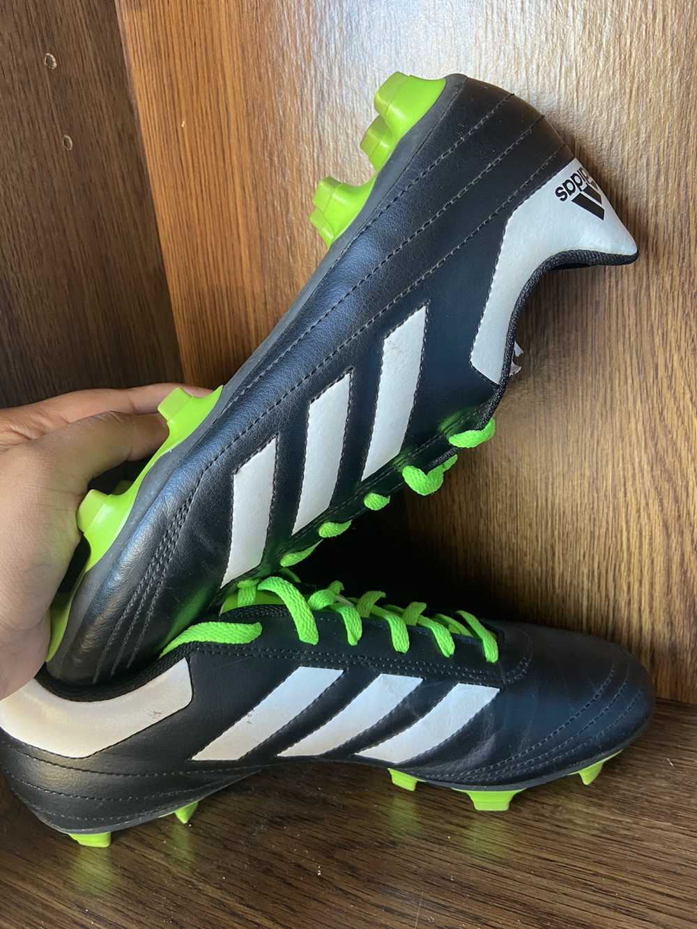 Adidas Adidas Men's Green Goletto VI Soccer Cleats - image 2