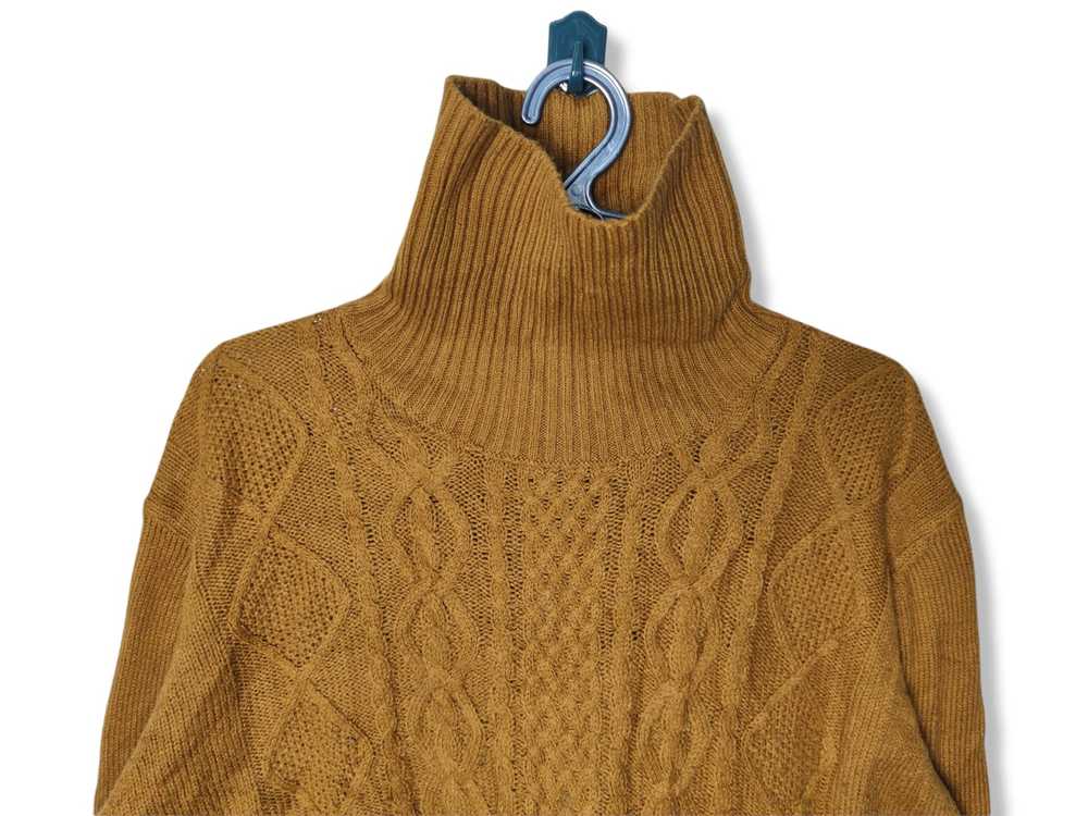 Aran Isles Knitwear × Coloured Cable Knit Sweater… - image 3