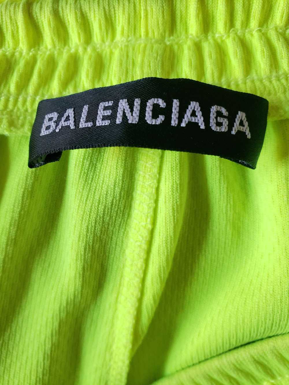 Balenciaga Winter 20 Neon Soccer Shorts - image 7