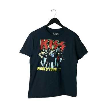 Kiss × Rock Band × Tour Tee Kiss World Tour T Shi… - image 1