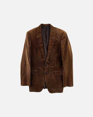 Louis Vuitton Louis Vuitton Brown Corduroy Blazer - image 1