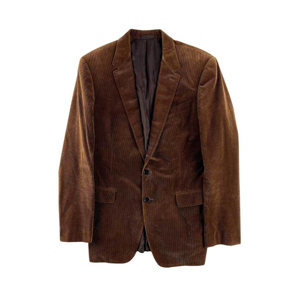 Louis Vuitton Louis Vuitton Brown Corduroy Blazer - image 2