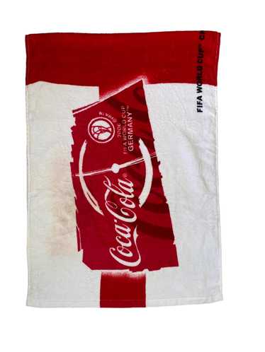 Vintage Duffel Bag FiFa World Cup 1998 World Cup FRANCE Flag Coca-Cola Case