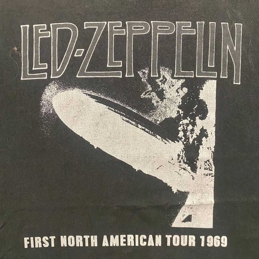 Band Tees × Led Zeppelin × Rock T Shirt Vintage Y… - image 3