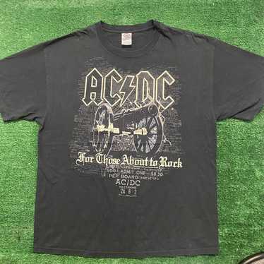 Ac/Dc × Band Tees × Rock T Shirt Vintage Y2K AC/D… - image 1