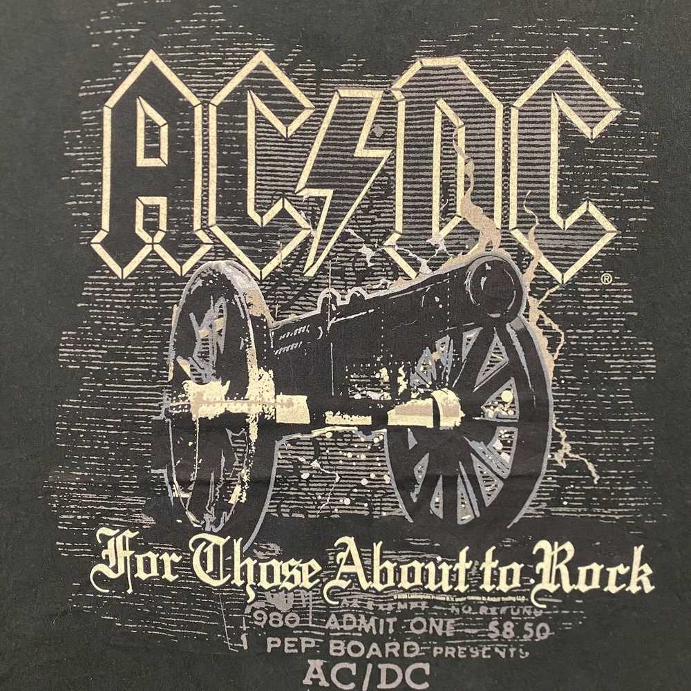 Ac/Dc × Band Tees × Rock T Shirt Vintage Y2K AC/D… - image 3