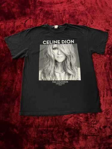 Band Tees × Vintage Official Celine Dion Concert … - image 1