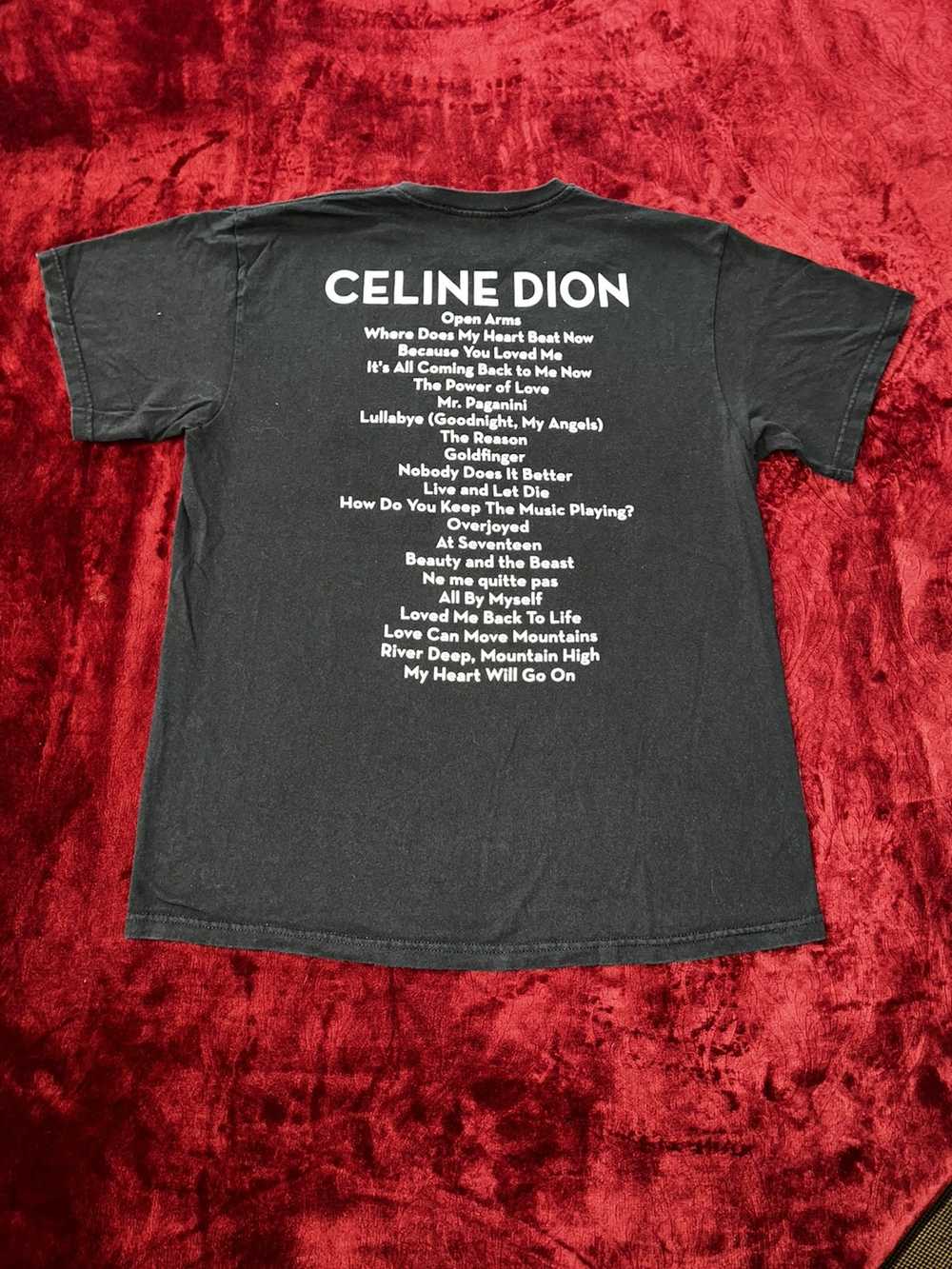 Band Tees × Vintage Official Celine Dion Concert … - image 2