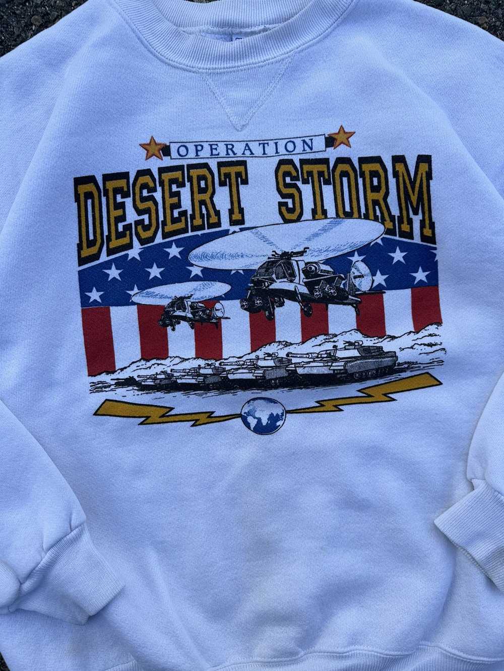 Vintage Vintage 1990s Operation Desert Storm Crew… - image 2