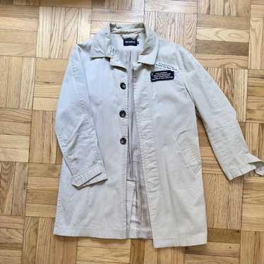 Clothes MISBHV Monogram Nylon Track Jacket White (022M415) 