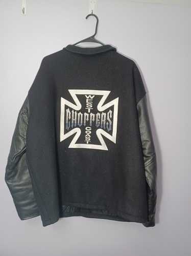 west coast choppers leather jacket size XL - Gem