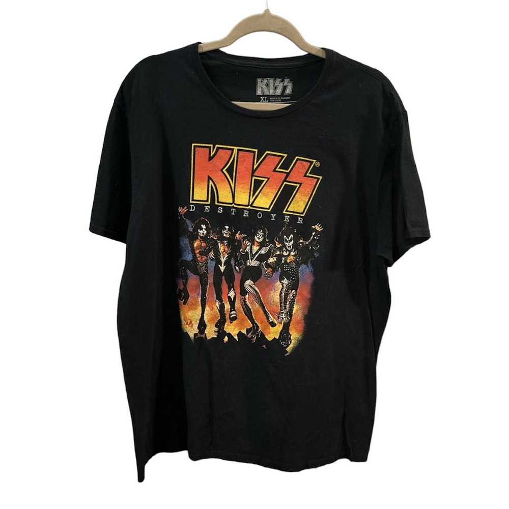Kiss Kiss Destroyer Graphic T-Shirt - image 1