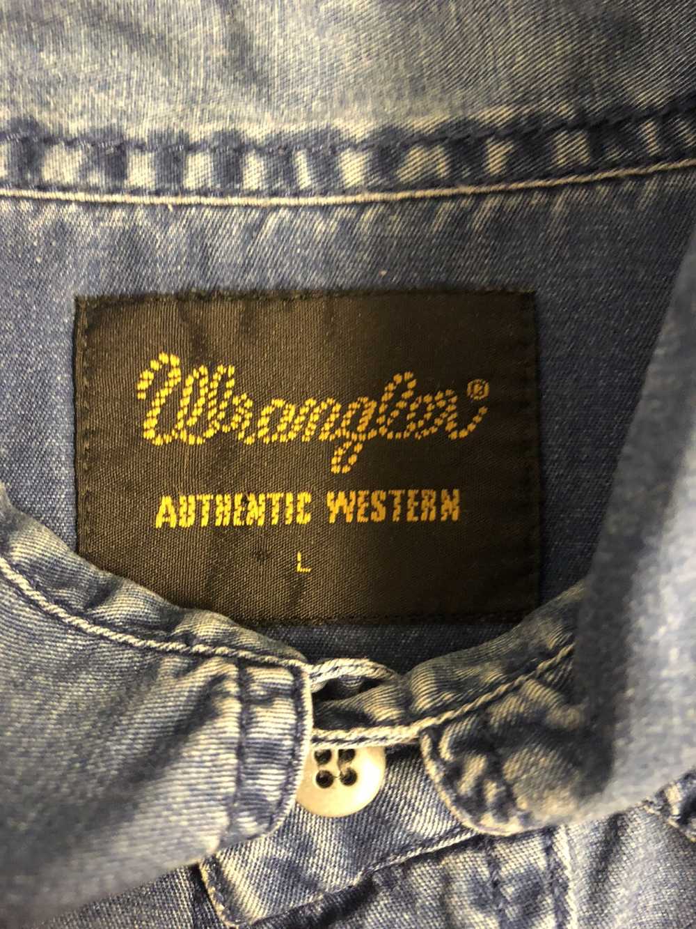 Vintage × Wrangler WRANGLER AUTHENTIC WESTERN VIN… - image 4