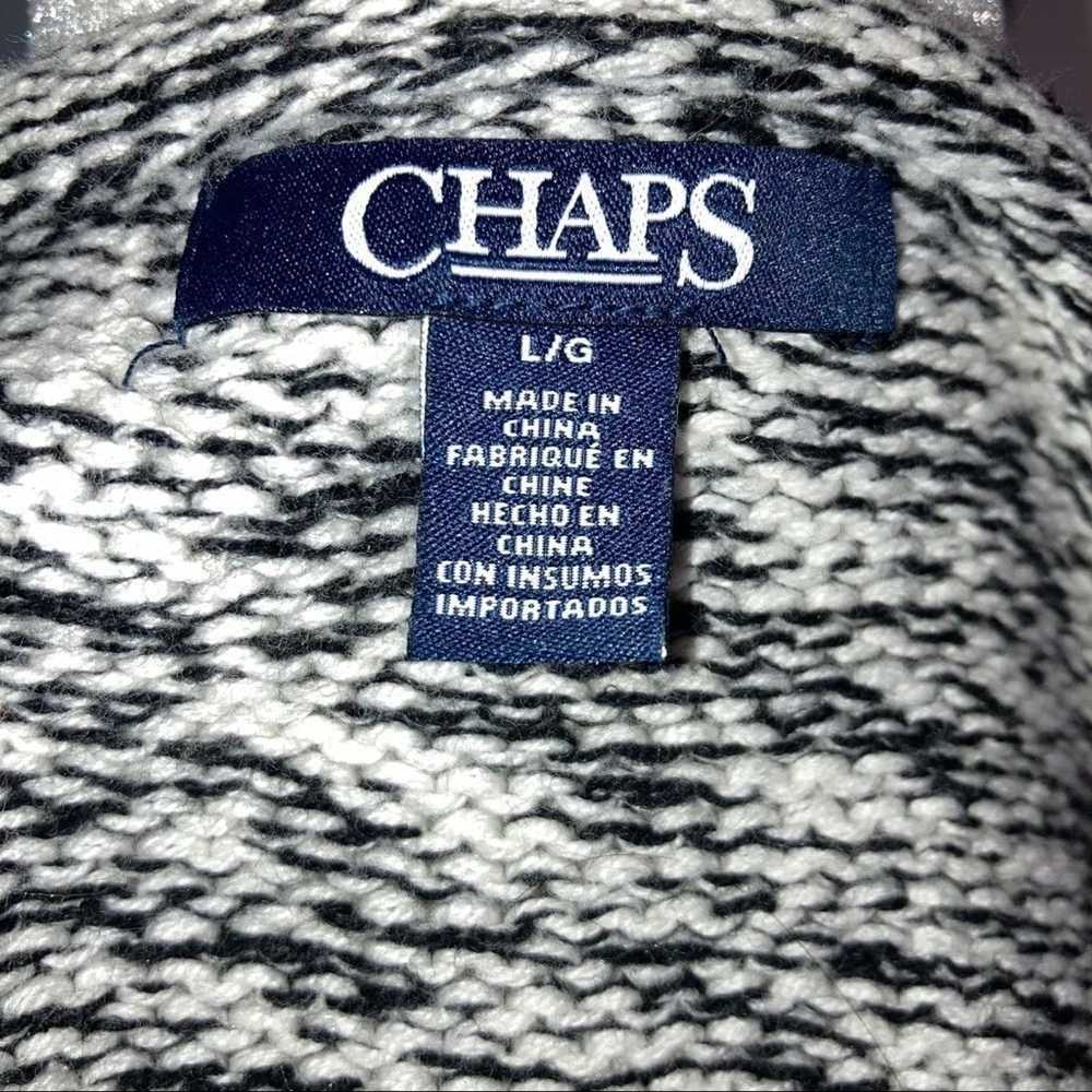 Chaps Chaps, Classic Chunky Cable Knit Sweater Pu… - image 3