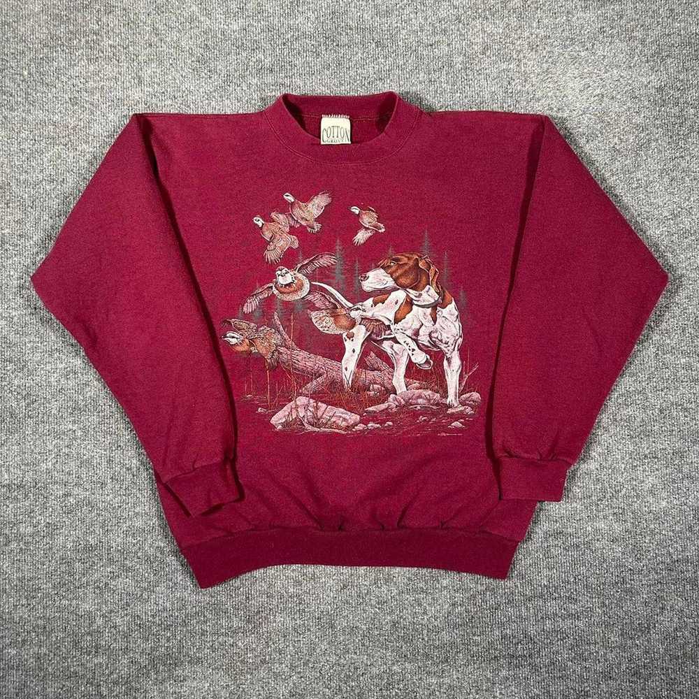 Other × Vintage Vintage Dog Sweatshirt Animal Wil… - image 2