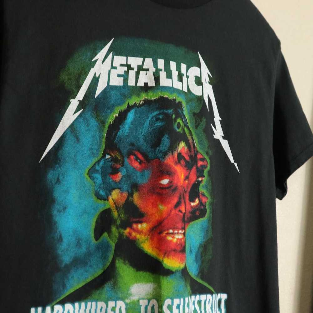 Band Tees × Streetwear Metallica Hardwired to Sel… - image 3