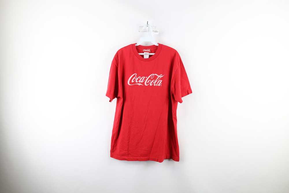 Coca Cola × Vintage Vintage 90s Coca Cola Out Scr… - image 1