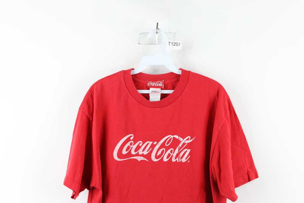 Coca Cola × Vintage Vintage 90s Coca Cola Out Scr… - image 2