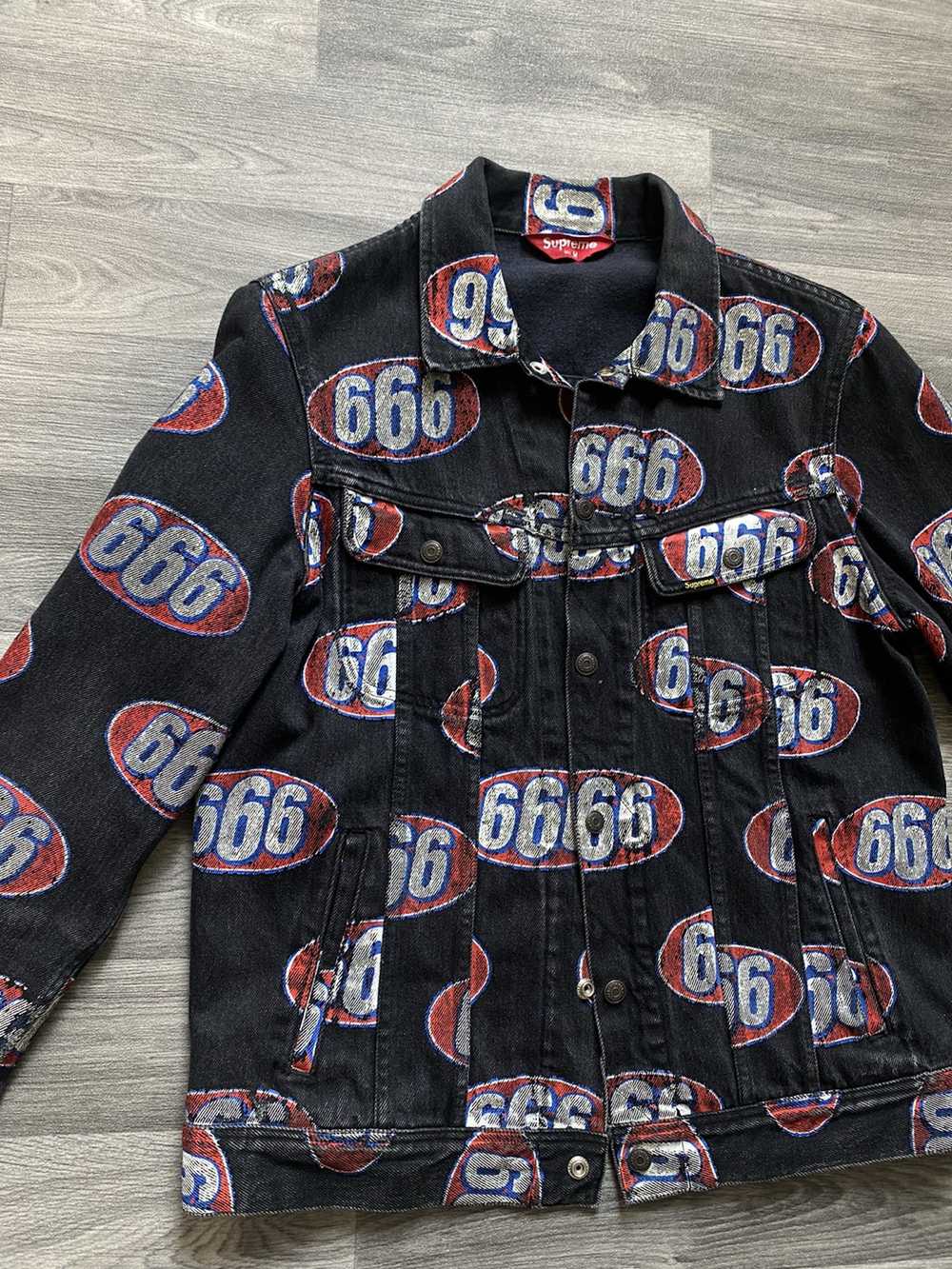 Supreme Supreme 666 Jeans Jacket - image 2