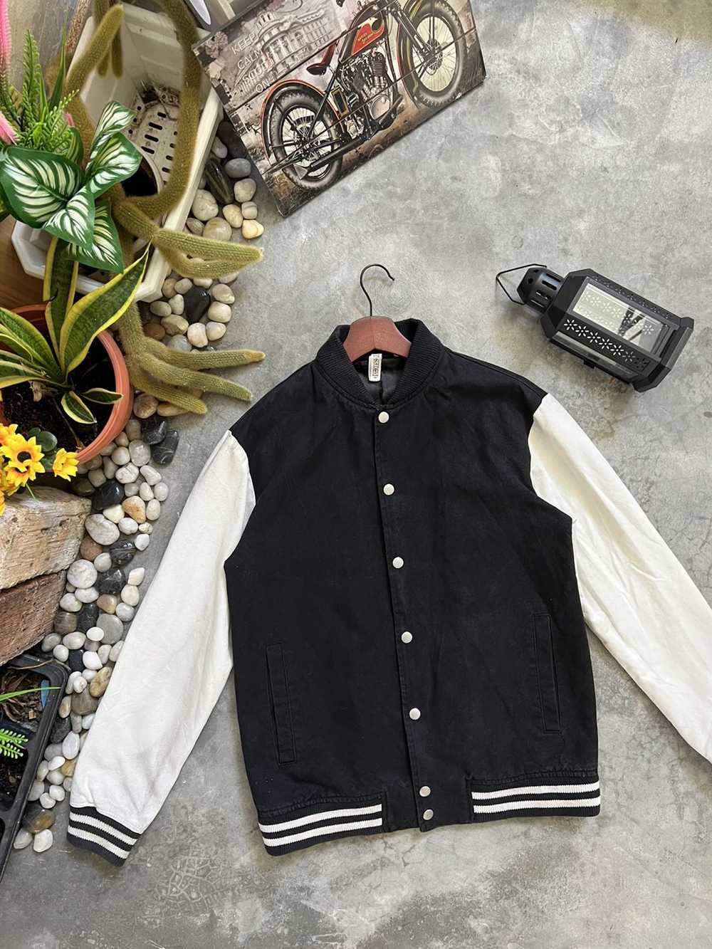 Streetwear × Varsity × Varsity Jacket Vintage 🖤 … - image 3