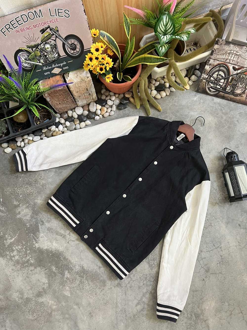 Streetwear × Varsity × Varsity Jacket Vintage 🖤 … - image 4