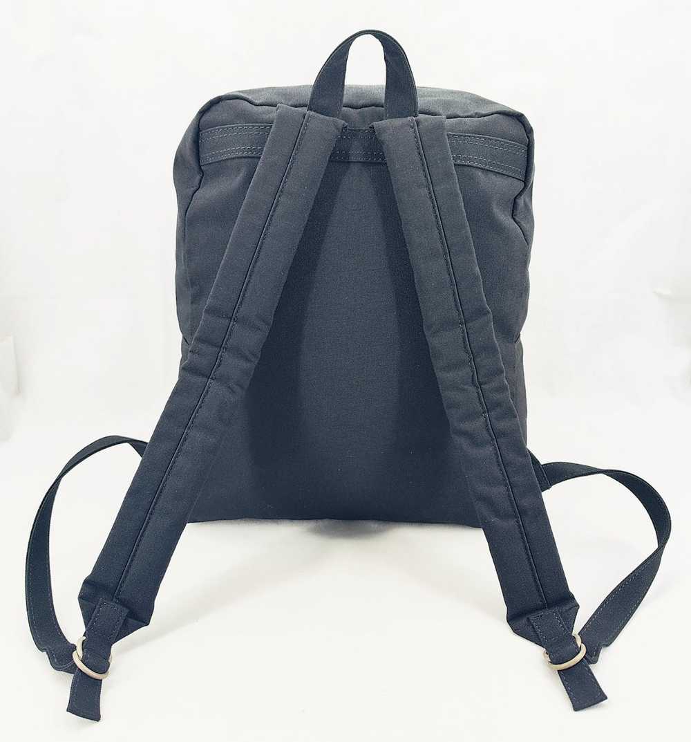 Agnes B. AGNES B. off black nylon backpack - image 7