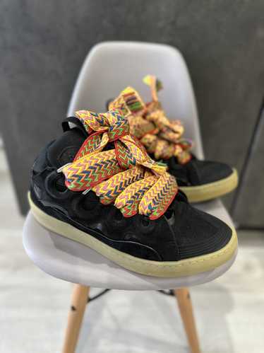【LANVIN PARIS】LEATHER CURB SNEAKERS Leather Curb Sneakers | Lanvin