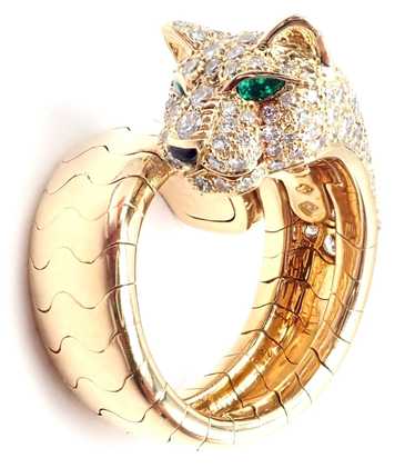 Cartier Cartier Panther Yellow Gold Diamond Emeral