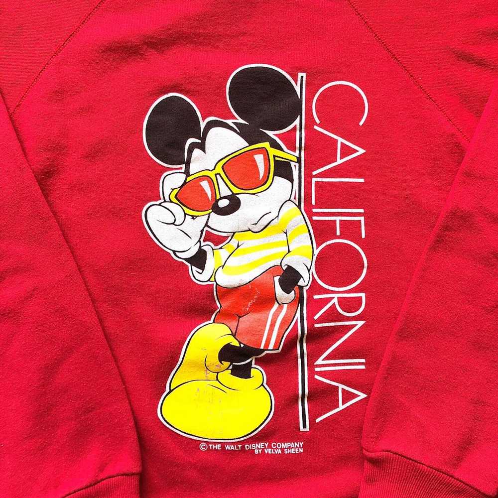 Vintage Vintage 90s Disneyland Mickey Crewneck - image 3