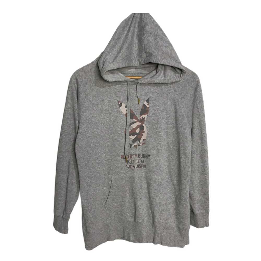 Playboy Playboy camouflage bunny logo hoodie - image 1