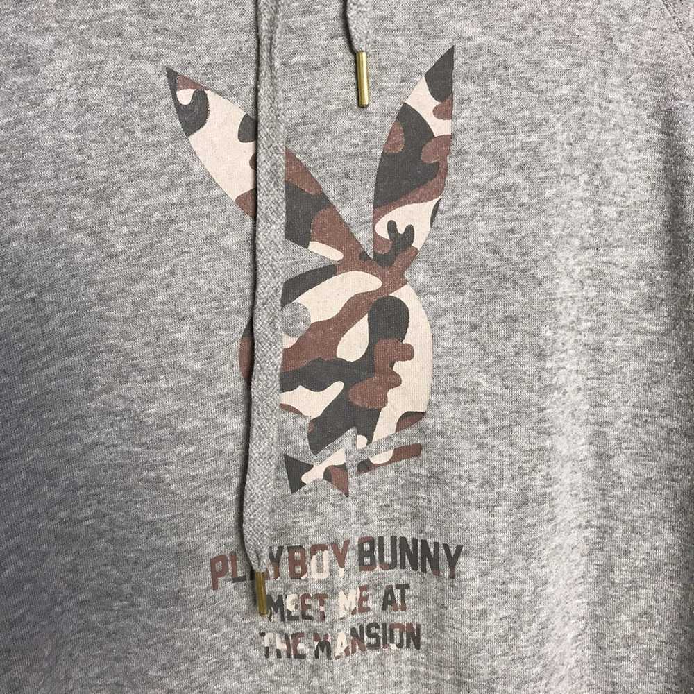 Playboy Playboy camouflage bunny logo hoodie - image 4