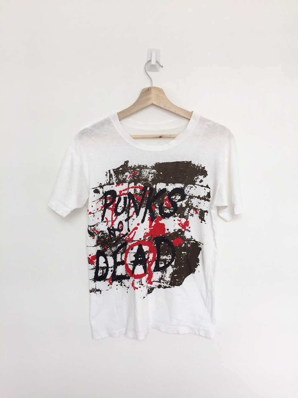 Rock Band × Vintage Vintage 90’s Punk Not Dead th… - image 1