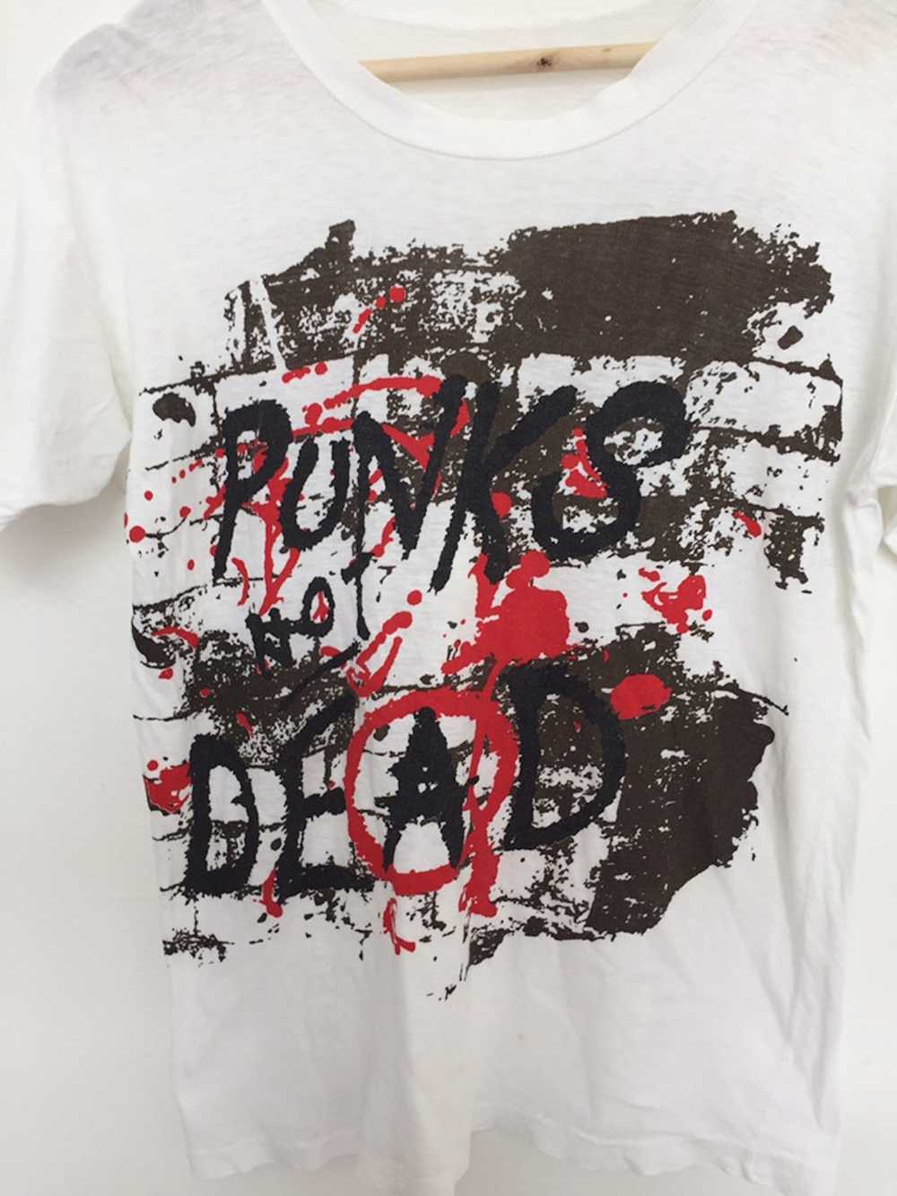 Rock Band × Vintage Vintage 90’s Punk Not Dead th… - image 7