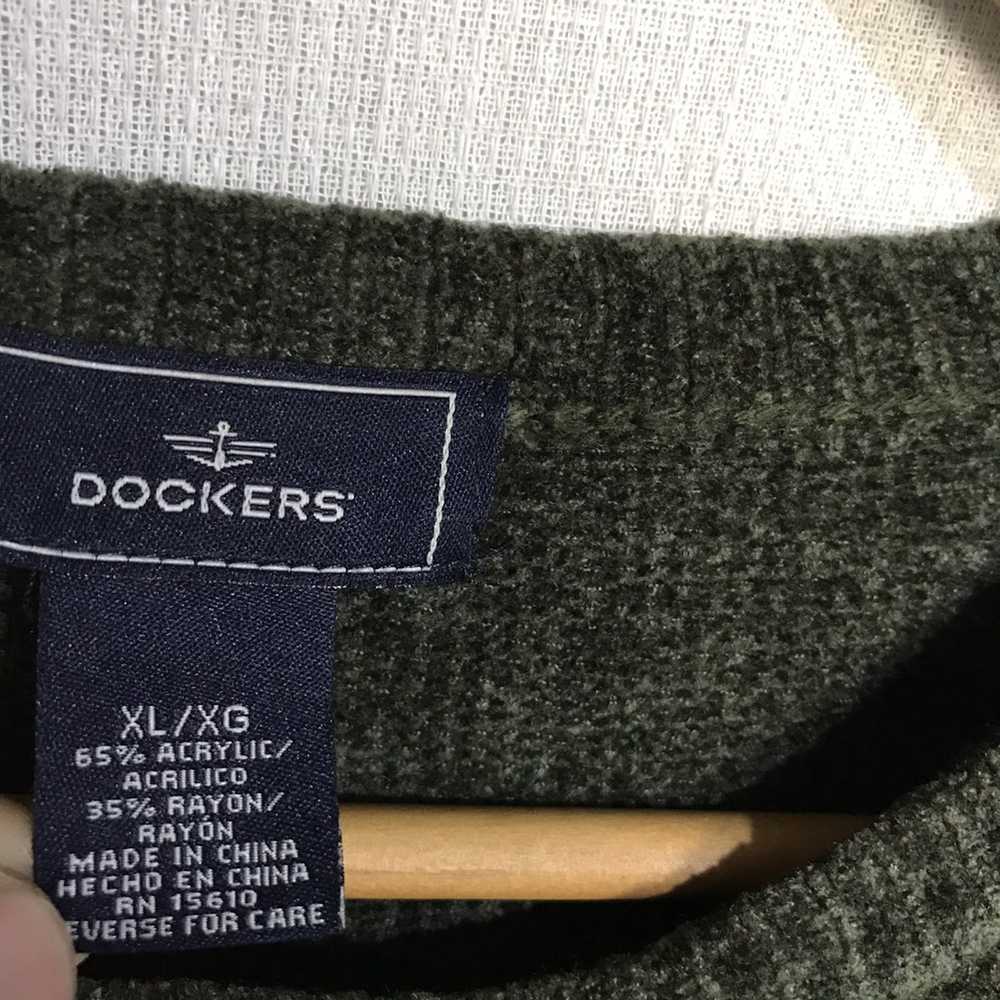 Dockers Dockers soft knit multicolor crewneck - image 2