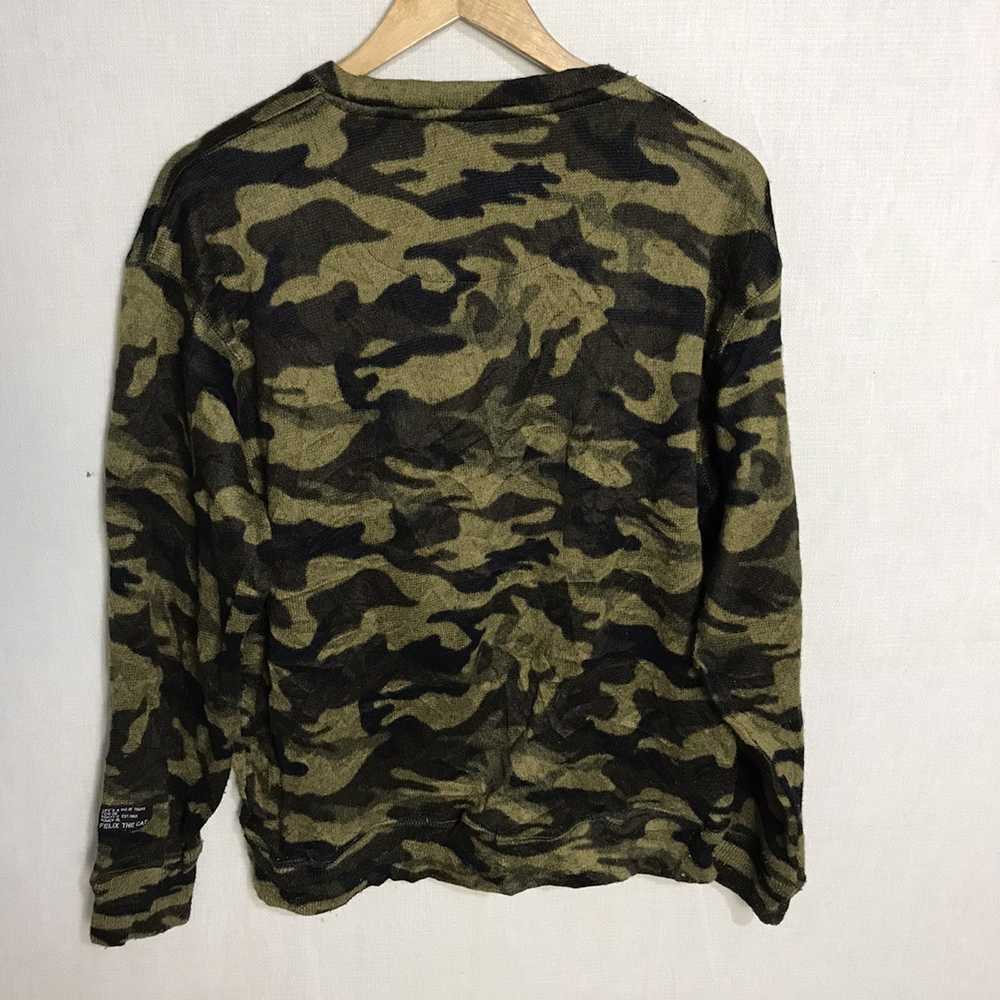 Cartoon Network Felix the cat camouflage crewneck - Gem