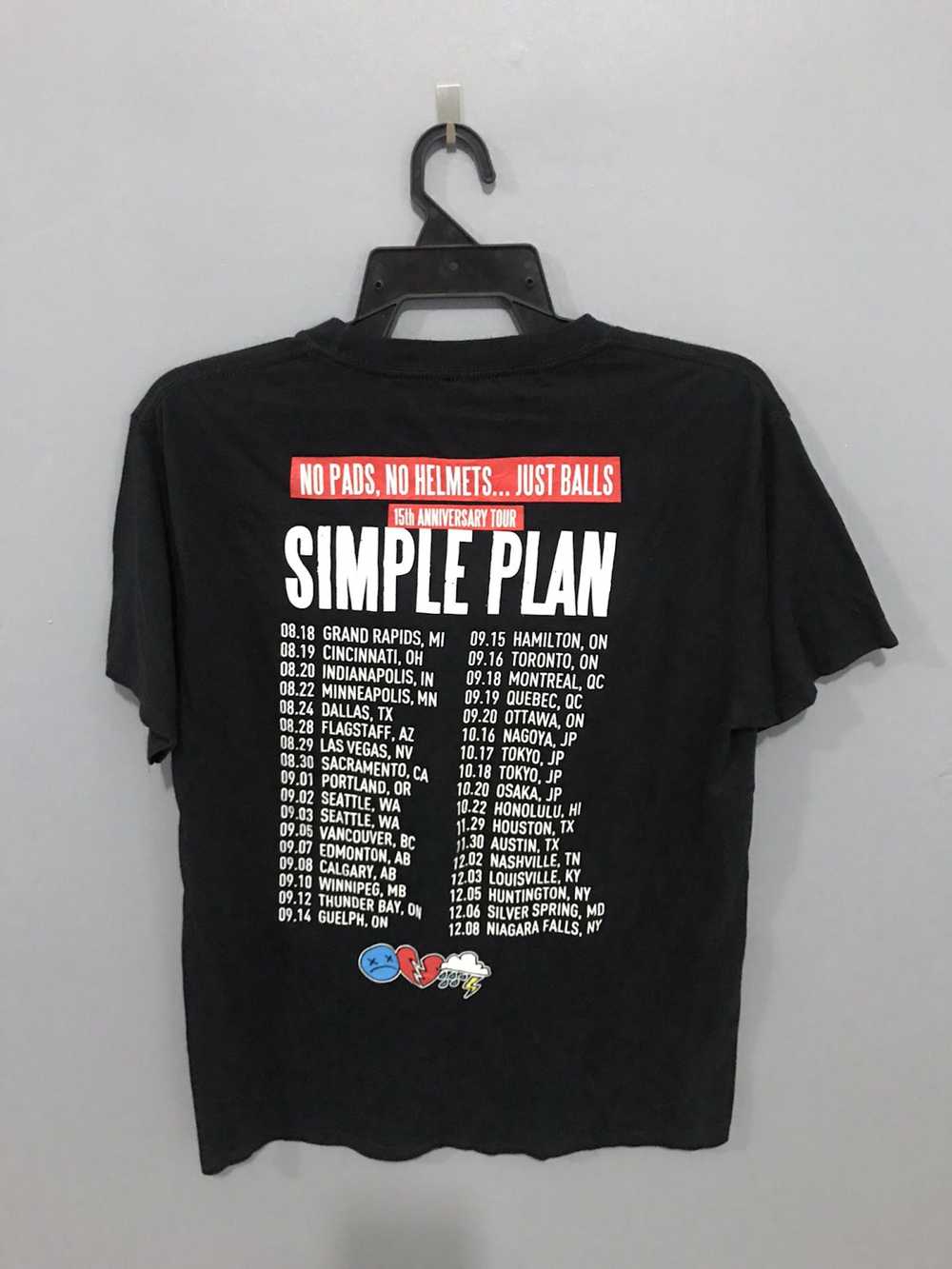 Band Tees × Rock T Shirt × Rock Tees Simple Plan … - image 3