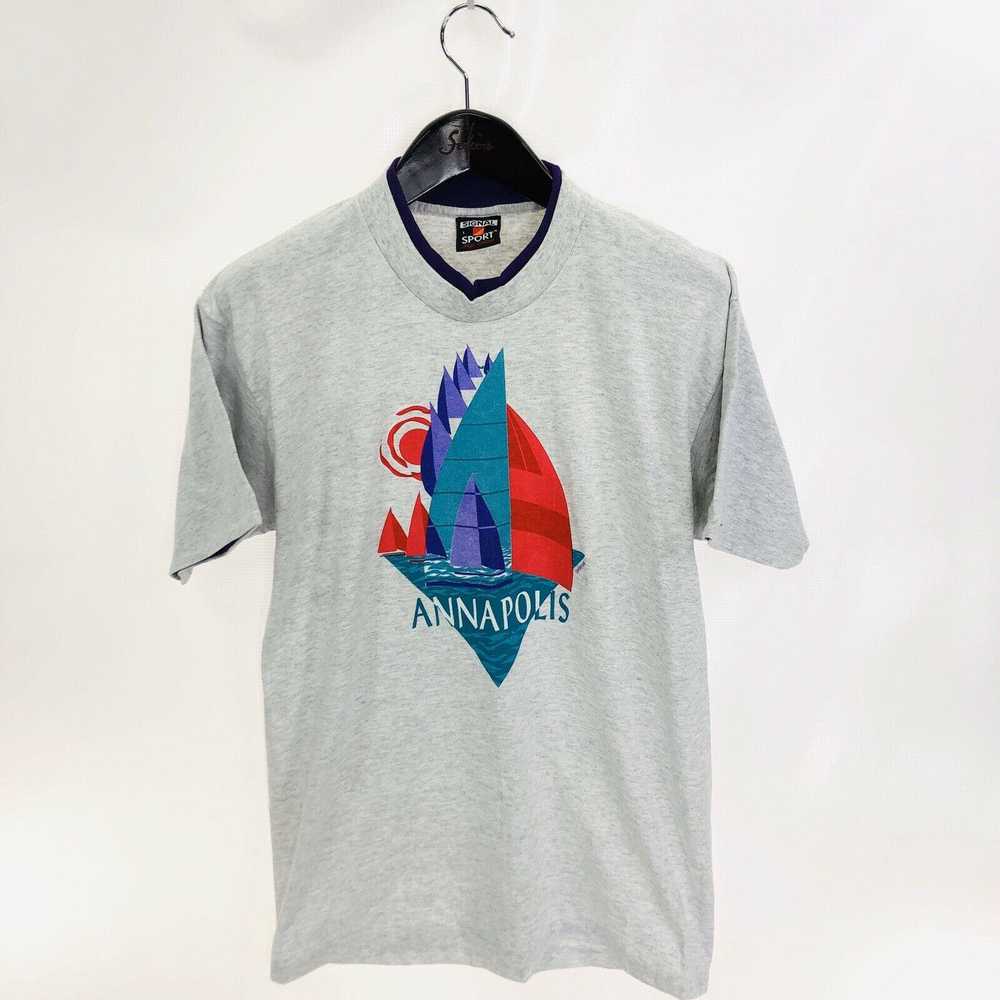 Signal Sport × Vintage ANNAPOLIS T-shirt M Medium… - image 1