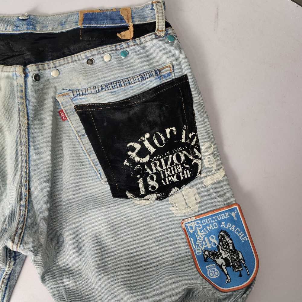 Custom × Distressed Denim × Levi's Vintage Clothi… - image 1