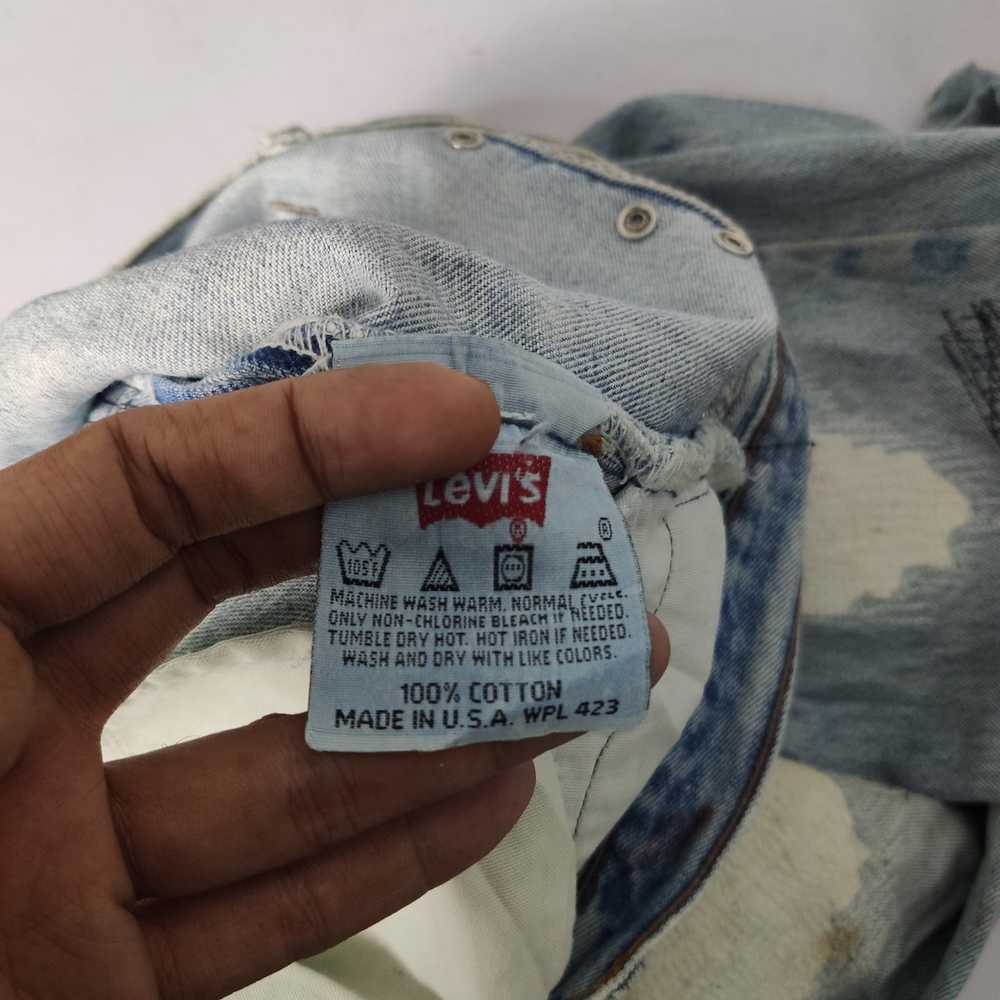 Custom × Distressed Denim × Levi's Vintage Clothi… - image 2