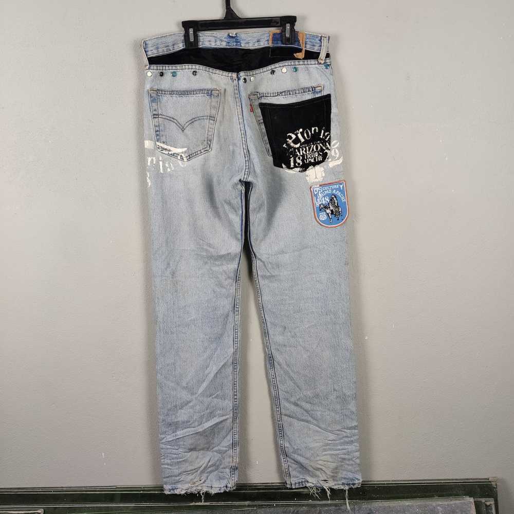 Custom × Distressed Denim × Levi's Vintage Clothi… - image 4