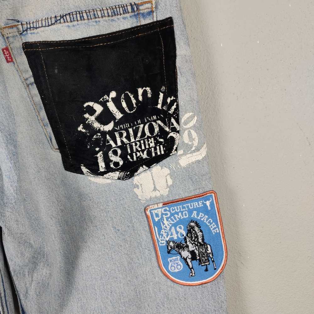 Custom × Distressed Denim × Levi's Vintage Clothi… - image 7