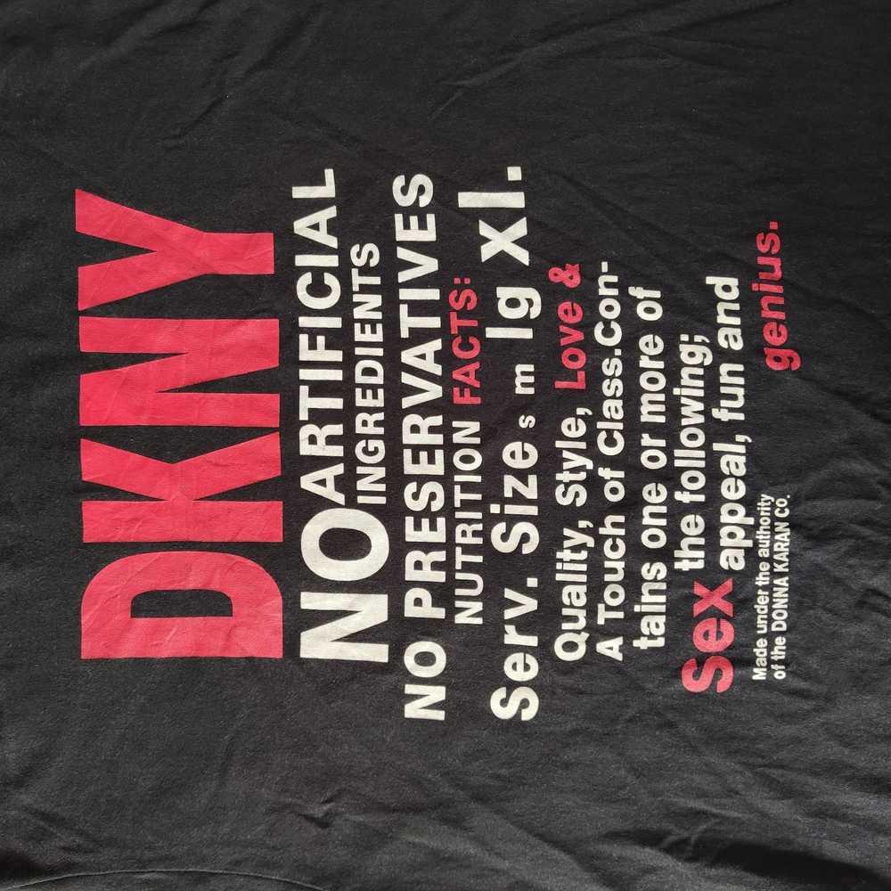 DKNY × Donna Karan × Vintage VINTAGE 90S DKNY T S… - image 4